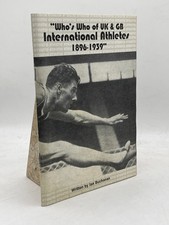 Who’s Who of UK & GB International Athlete 1896-1939 ATFS ISOH Ian Buchan NUTS