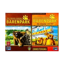 Mayfair Boardgame Barenpark w/Bad News Bears Expansion (German Ed) VG+/EX
