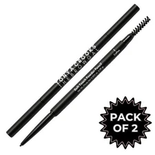 Tonya Crooks The BrowGal Soft Touch Powder Eyebrow Pencil Mocha 2 PK NIB