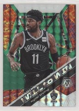 2019-20 Panini Mosaic Will to Win Green Mosaic Prizm Kyrie Irving #3 00lu
