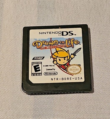 DRAWN TO LIFE: THE NEXT CHAPTER NINTENDO DS GAME 3DS 2DS LITE DSI XL Free ship