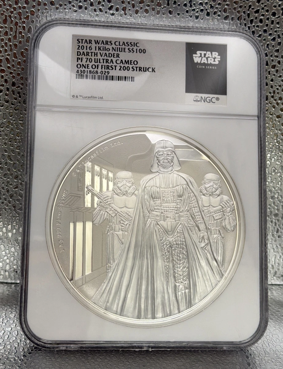 不明な刻印のあるエレガントなアクセサリー.silver. 1kilo Silver Proof NGC 1 kg Precious Metal Content per Unit Bullion