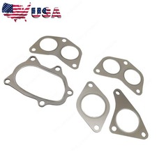For Subaru Impreza Wrx Sti Gt Turbo 5pcs Up Down Pipe Exhaust Manifold Gaske