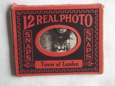 12 Real Photos. Vintage Snaps. Tower of London. Good condition