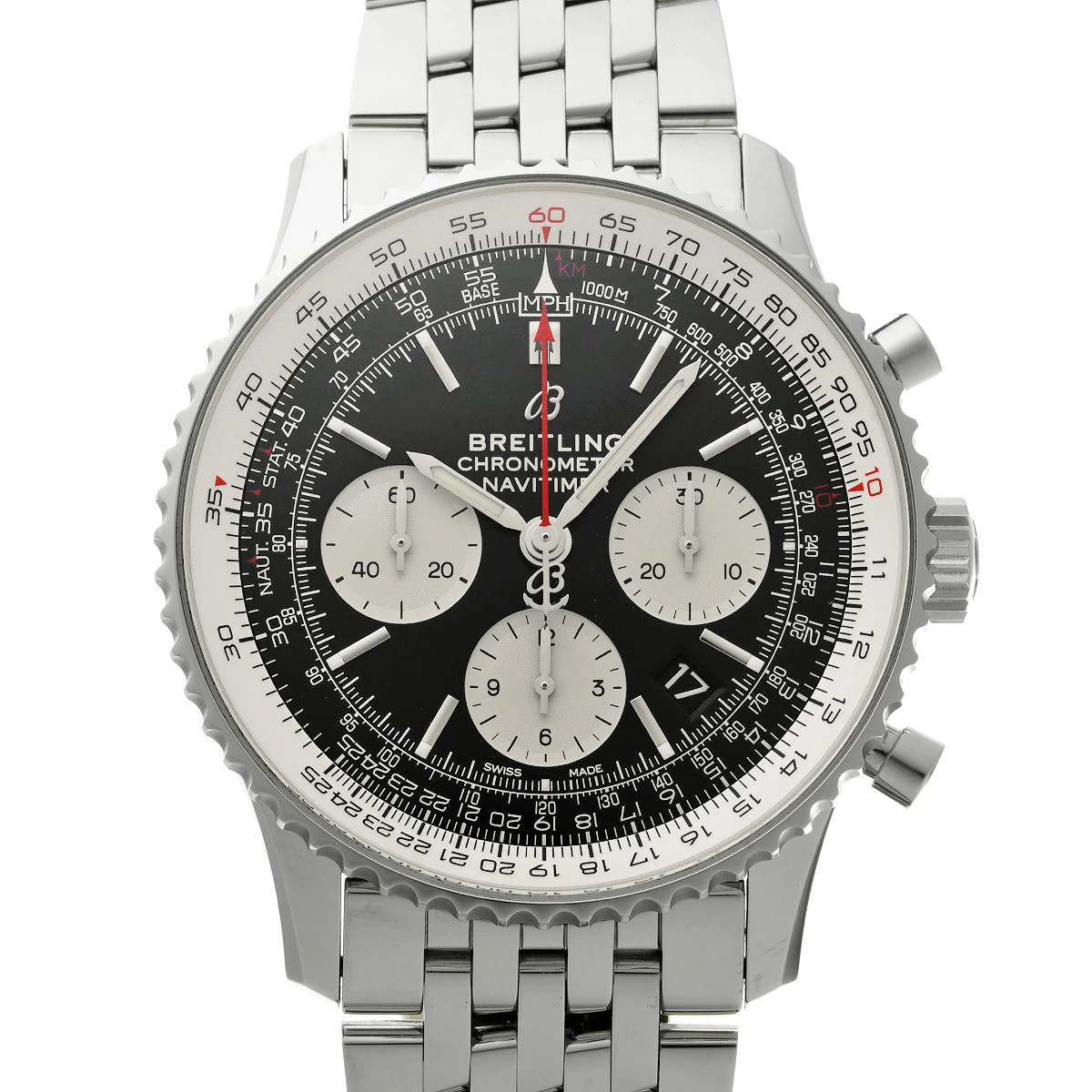 BREITLING Navitimer B01 Chronograph 43 AB0121211B1A1(AB0121):