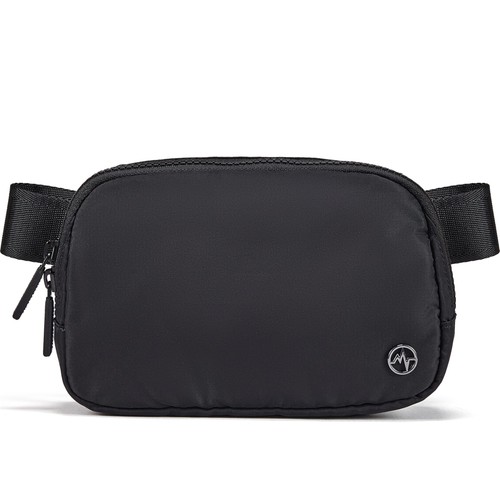 Pander Two Way Zipper Fanny Pack Nylon Everywhere Belt Bag For Women Water