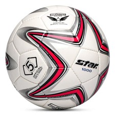 USA Star SB375 Soft Soccer PU Leather Team Sports White Training Practicing Ball