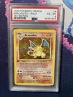 1999 Pokemon FRENCH 1st Edition Base Set Dracaufeu Charizard Holo 4/102 PSA 6