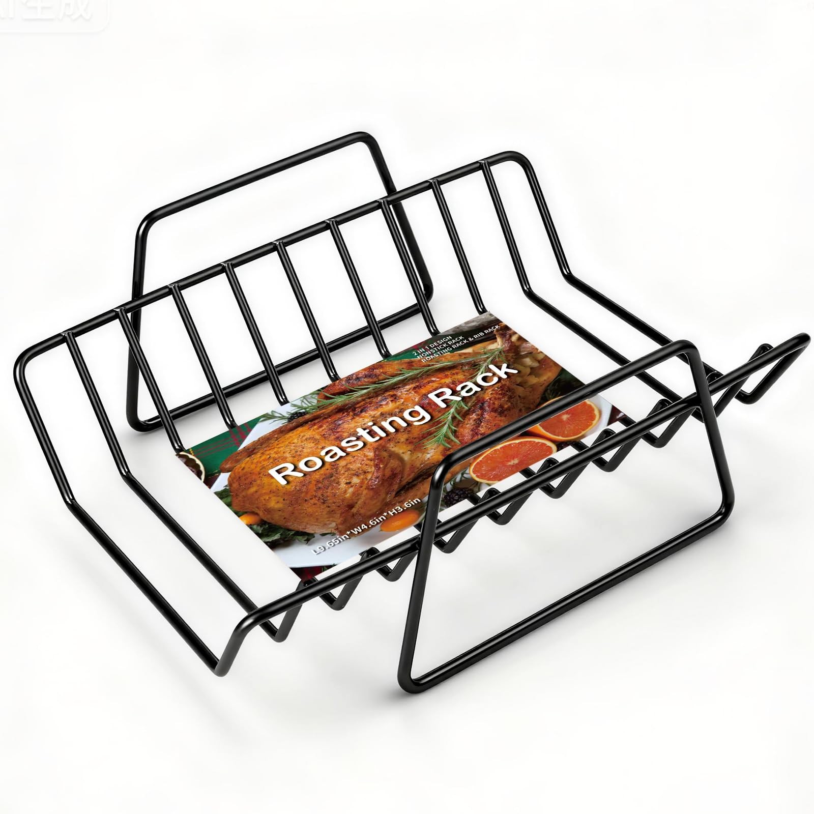 Roasting Rack for Turkey, Non-Stick Safe Coating Heavy-duty 