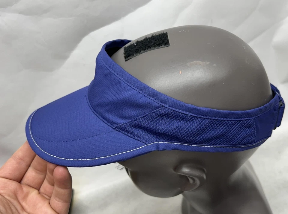 Nike Womens Daybreak Dri-Fit Blue Runing Visor Hat - Image 2 of 4