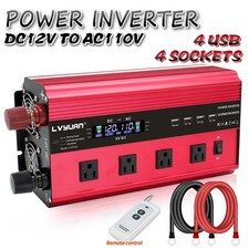 LVYUAN DX-GAX3000W 3000 Watts 6000 Watts Modified Sine Wave Power Inverter DC