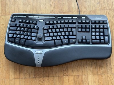 Microsoft Natural Ergonomic Keyboard 4000 V1.0 Schwarz QWERTZ