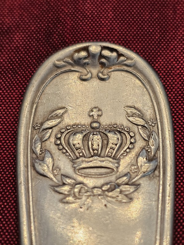 Unknown Hotel, Restaurant or Royalty 7.5" Dinner Fork By Rogers