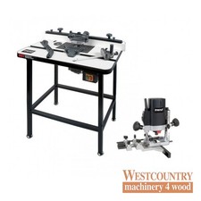 TREND T5EB 1/4" Plunge Router 240V + Trend WRT Router Table + 3yr Warranty