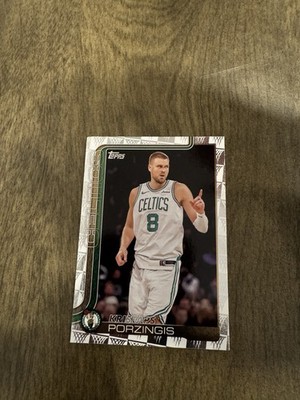 2025-26 Topps Basketball Kristaps Porzingis Season Tip Off #3 Boston Celtics