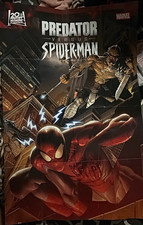 Marvel Predator Versus Spider-Man Color Comic Poster Promo