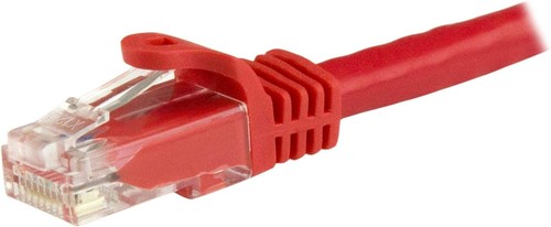 StarTech.com 1m CAT6 Ethernet Cable - Red CAT 6 Gigabit Ethernet Wire -650MHz 10 - 第 8/8 張圖片