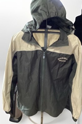 Dimco Apparel Hooded Windbreaker Lined Green Tan Mens XXL