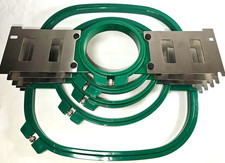 Embroidery Machine Hoop 5pc Set Lot 290mm 12" 8" 6" 5" 4" Square and Round