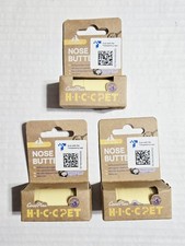  3 HICC PET Dog Cat Nose Balm Soothes Repairs Moisturizes Dry Cracked 1.06 oz