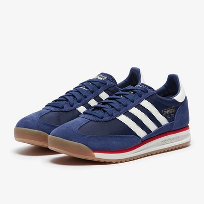 HERREN ADIDAS ORIGINAS SL 72 RS RETRO SNEAKER - ALLE GRÖßEN - BLAU/WEISS - JR8789.