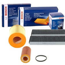BOSCH POLLEN- LUFT- ÖL-FILTER PAKET passend für Audi A6 C6 4F2 4F5