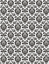 NEW! Creative Converting Plastic Photo Backdrop 6'FT x 4.50'FT DAMASK 324570