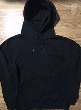 Deus Ex Machina Austin Heavyweight Cotton Hoodie XL Black Pullover 98 Retail