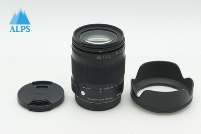 SIGMA 18-200mm F3.5-6.3 DC MACRO OS HSM Contemporary Lens Canon EF-S #260123am