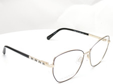 Swarovski SK 5393 32A Square Gold Black Women s Eyeglasses Frames 55-14-140