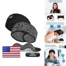 ZRUHIG 2-Pack Sleeping Headphones Bluetooth Headband for Side Sleepers