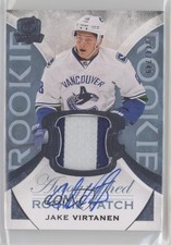 2015-16 Upper Deck The Cup Rookie 44/249 Jake Virtanen #183 Patch Auto 05cr