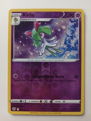 061/189 Kirlia: Reverse Holo - Pokemon TCG Karte Astral Radiance Uncommon