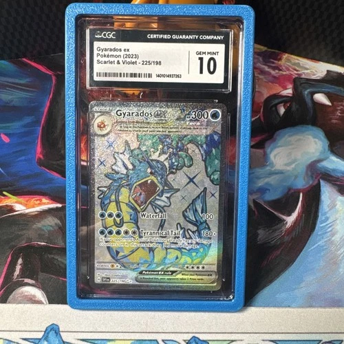 Gyarados ex 225/198 - CGC Gem Mint 10 - Scarlet & Violet - Pokemon TCG 2023
