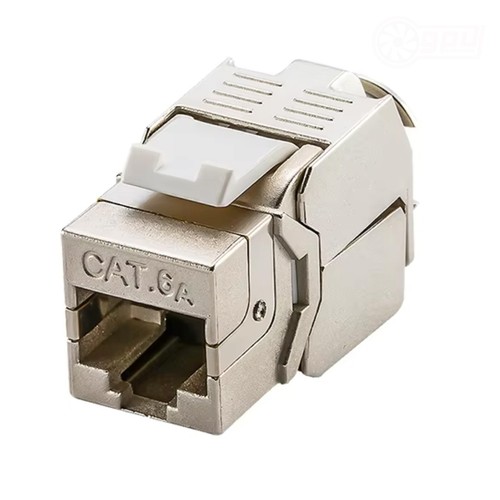 LinkWyLAN® CAT 6A RJ45 Shielded STP Keystones - 10Gbps Certified (5 Pack) - 第 6/6 張圖片