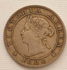 1900 Jamaica One Penny Queen Victoria