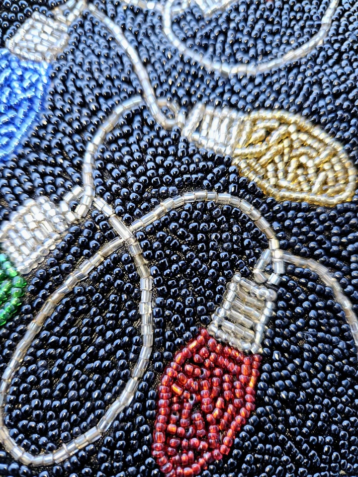 INGE CHRISTOPHER NUEVO CON ETIQUETAS Cuentas Vacaciones Navidad Luces Cartera Bolso Asas Cuentas GLAM Foto 2 de 4