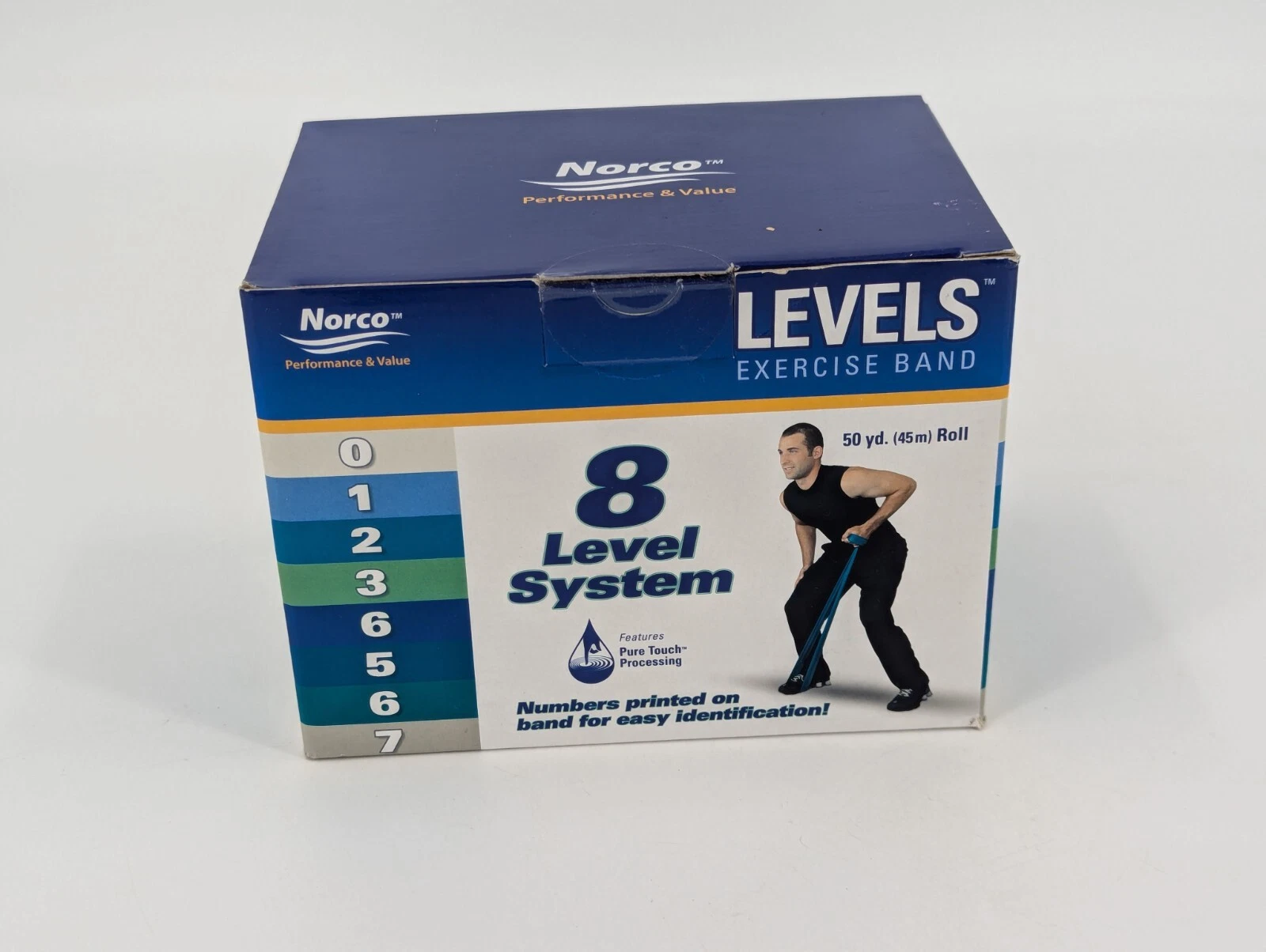 Norco LEVELS Exercise Bands 50 yds roll , Level 0 , White
Opens in a new window or tab