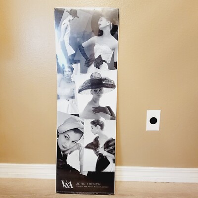 John French Victoria and Albert Collage Poster 2011 Print 12''x36''