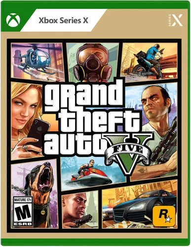 Grand Theft Auto V Microsoft Xbox Series X | S NEW Factory Sealed, Free Shipping
