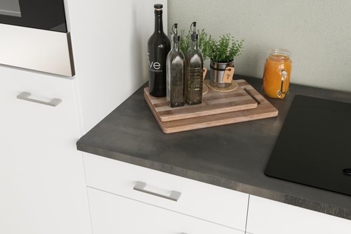 Komplettspüle Spülenunterschrank Spülenschrank mit Spüle - Breite 100 cm - Bild 4 von 5