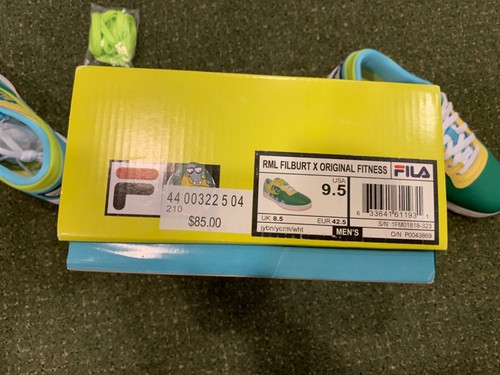 Neu im Karton FILA RML FILBURT X ORIGINAL FITNESS Rocko's Modern Life Herren 11