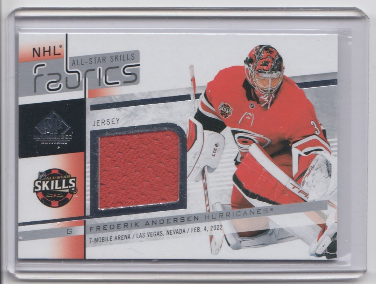 2022-23 SP Game Used NHL All-Star Jersey Fabrics Frederik Andersen