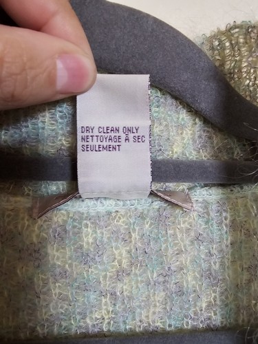 Maglione vintage Free People anni 90 Y2K verde chiaro mohair taglia media - Foto 5 di 6