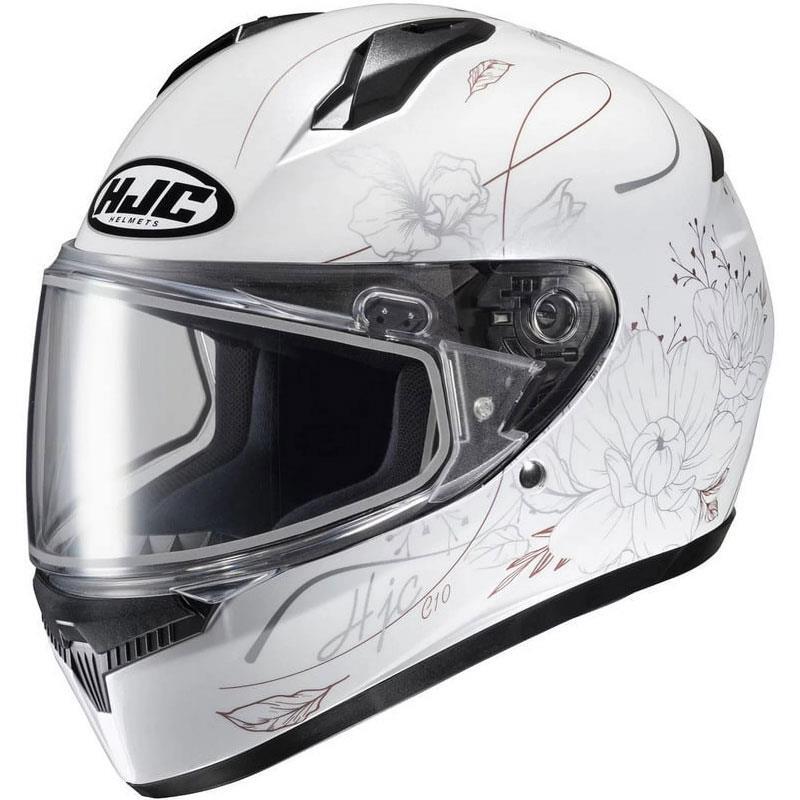 HJC C10 Epik Snow Helmet Snowmobile Full Face Dual or Electric Shield  3XS-2XL | eBay