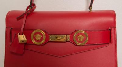専用　44万超希少VERSACE TRIBUTE メデューサ　赤ミニハンドバッグ 新品44万超希少VERSACE TRIBUTE メデューサ赤ミニハンドバッグ