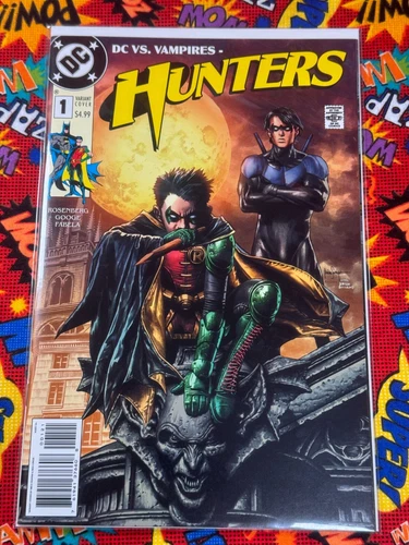 DC Vs Vampires Hunters #1 Damian Batman Robin Suayan Homage Variant B NM/M 2022
