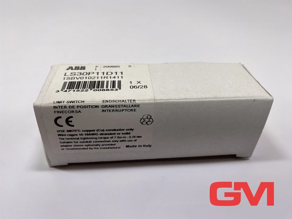 ABB Endschalter LS30P11D11 limit switch 1SBV010211R1411 Positionschalter - Bild 3 von 4