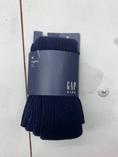 Gap Kids Girls 1 Pair Navy Blue Tights Size Medium