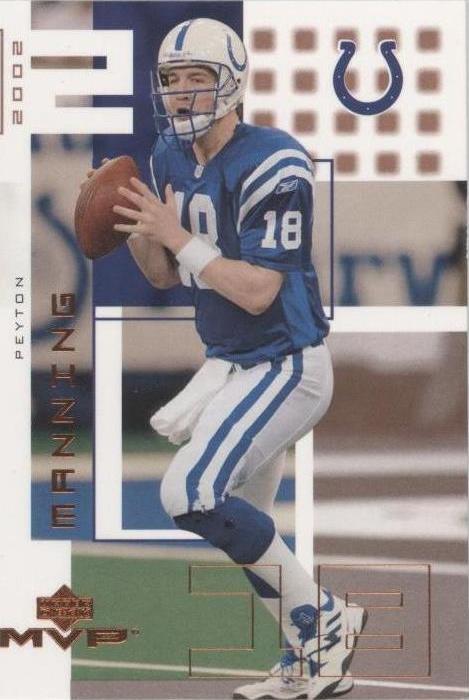 2002 Upper Deck MVP Peyton Manning #106 - 1 of 2